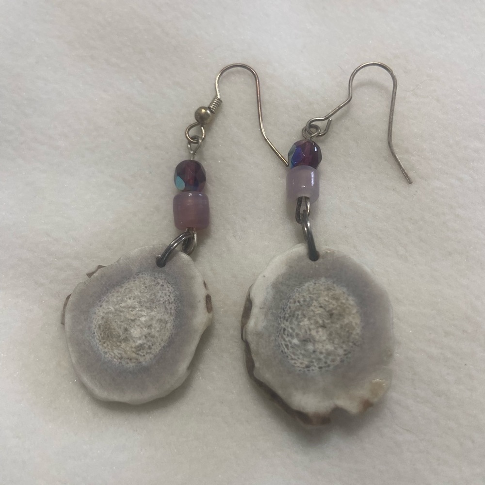 Deer Antler Earings